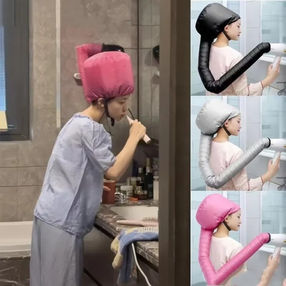 Hair Care For Curly Dry Hair - Portable Hair Dryer Heating Cap Hair