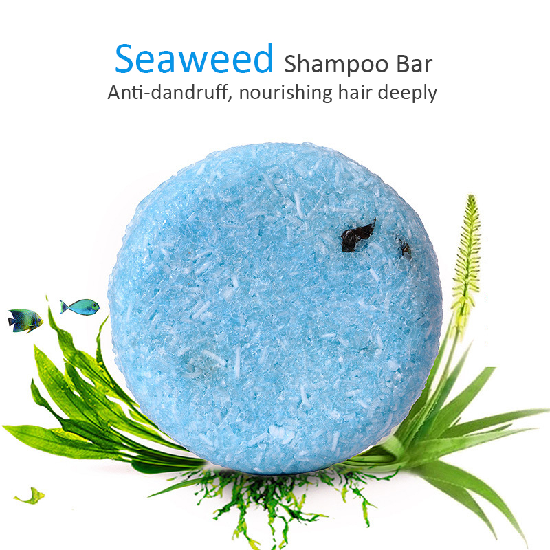 Hair Care Japanese - PURC Seaweed Shampoo Bar Code Handmade