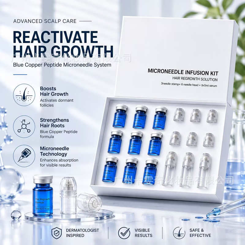 Hair Regrowth GHK-Cu AHK-CU Ki - đánh giá và giá Hair Care Oil Serum