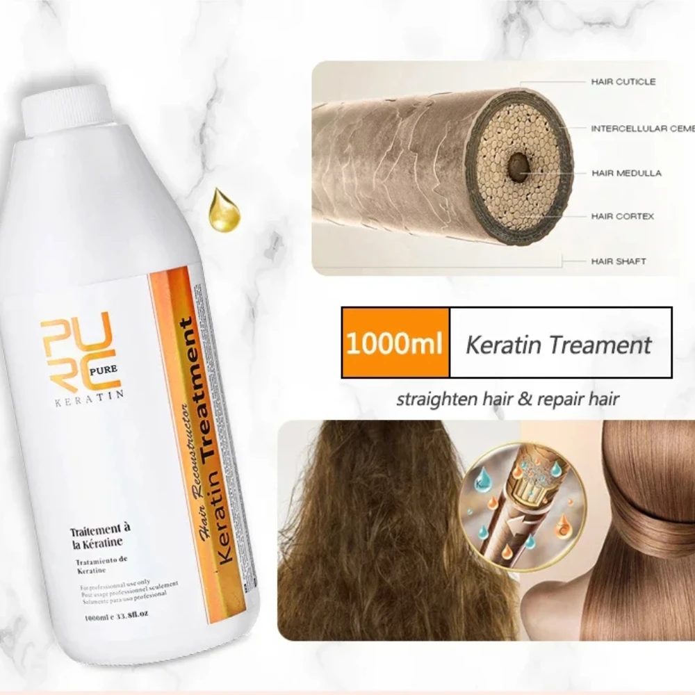 PURC Keratin Hair Straightenin - đánh giá và giá Hair Care For Curly Dry Hair