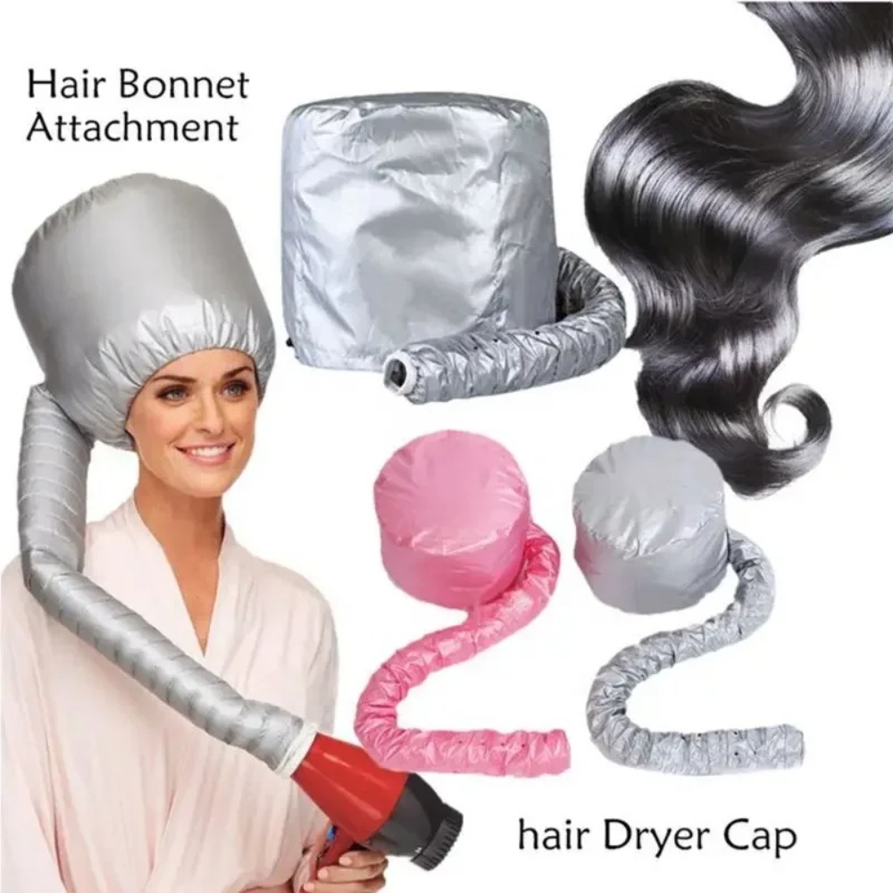 Portable Hair Bonnet Dryer Cap - đánh giá và giá Hair Care For Curly Dry Hair
