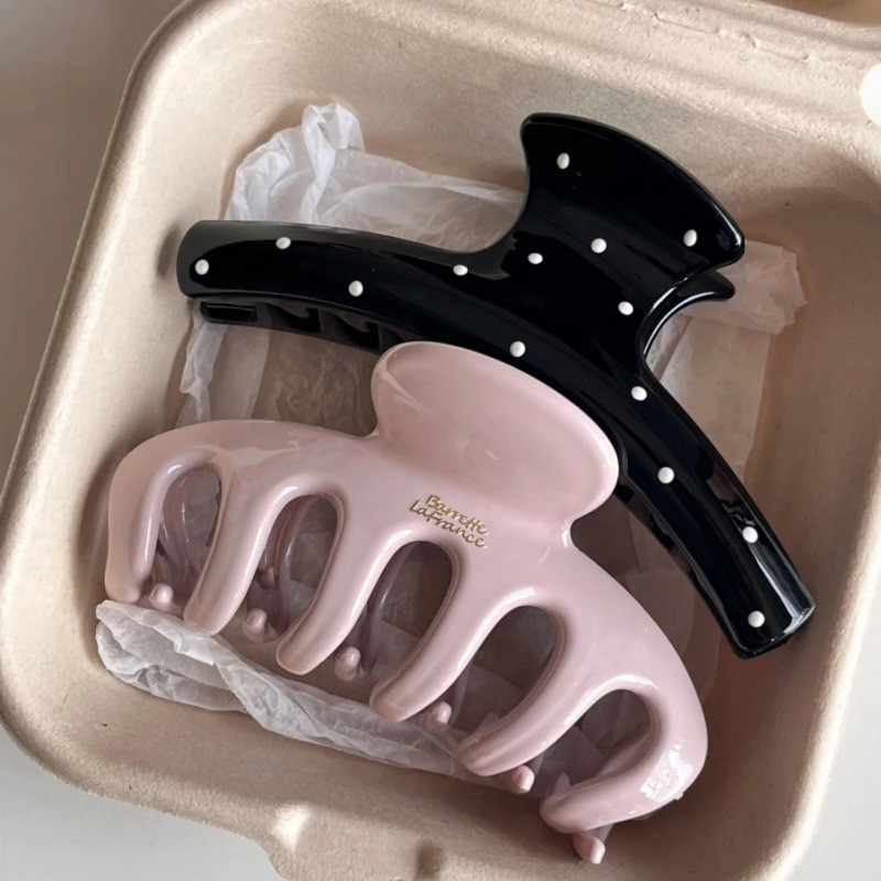 Korean Large Size Acrylic Drag - đánh giá và giá Hair Clip Claw Large