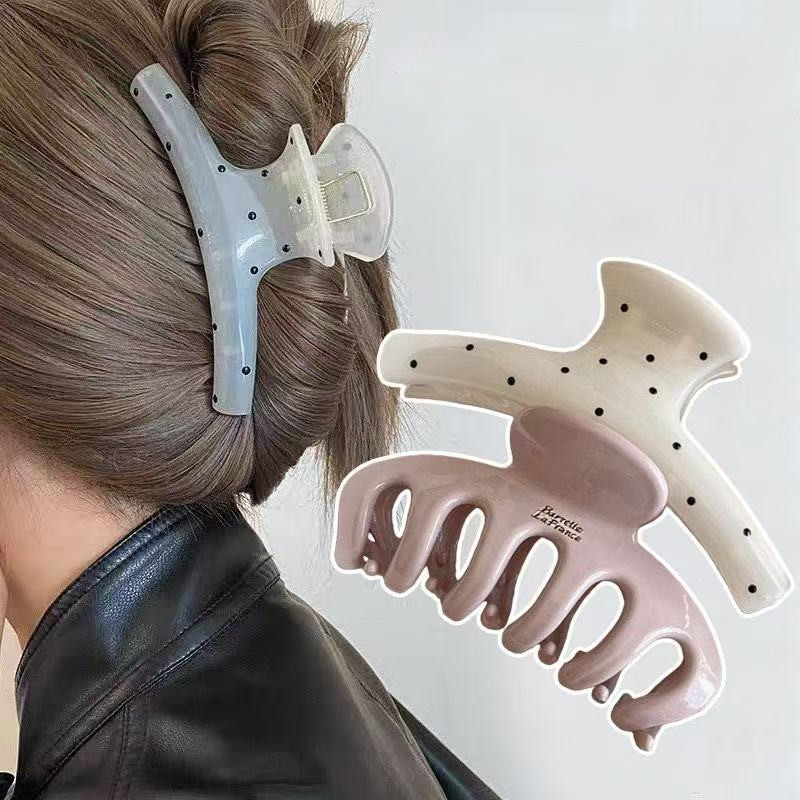 Korean Large Size Acrylic Drag - đánh giá và giá Hair Clip Claw Large
