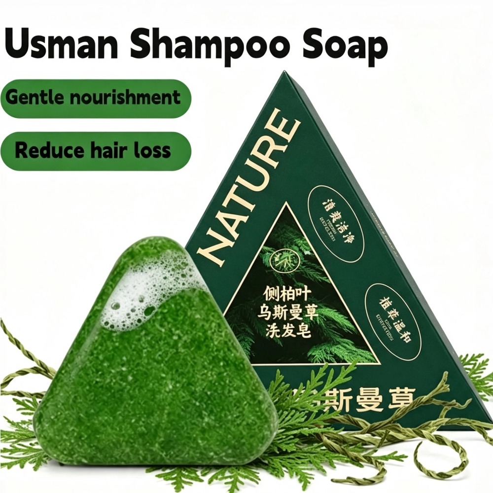 120g Usman Shampoo Soap Nouris - đánh giá và giá Hair Care Dandruff