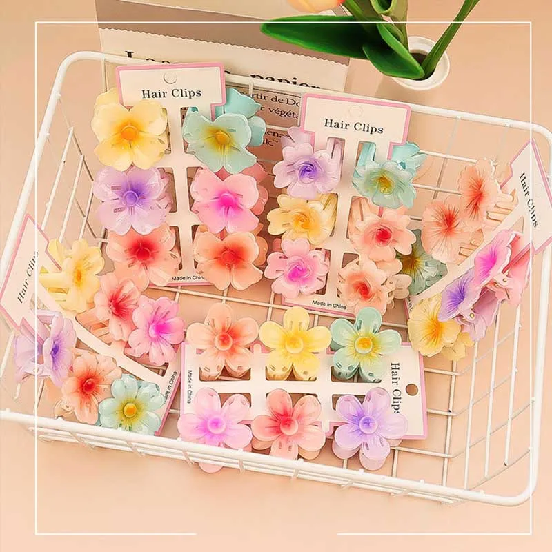 6Pcs Fashion Colorful Transpar - đánh giá và giá Hair Clip Claw Large