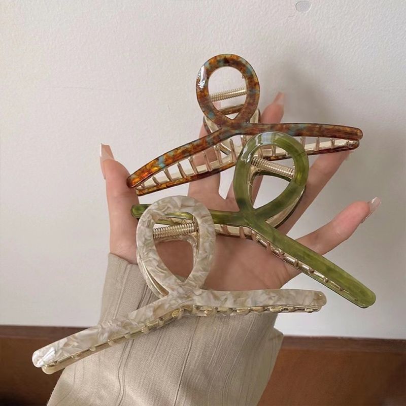 1pc Metal Grab Clip, Women's H - đánh giá và giá Hair Clip Claw Large
