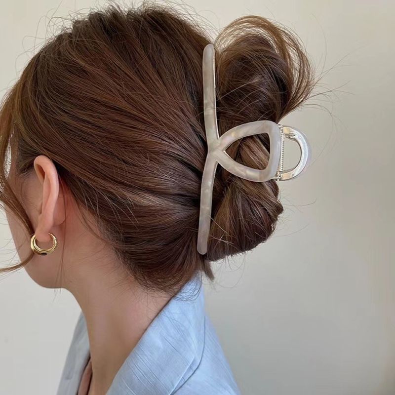 1pc Metal Grab Clip, Women's H - đánh giá và giá Hair Clip Claw Large