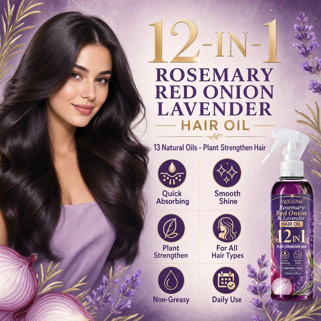 120ml Rosemary and Onion Hair  - đánh giá và giá Hair Care Heat Protectant