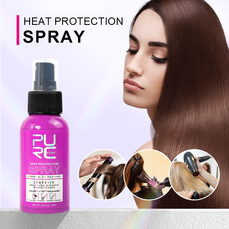 PURC Heat Protectant Spray Coc - đánh giá và giá Hair Care Heat Protectant
