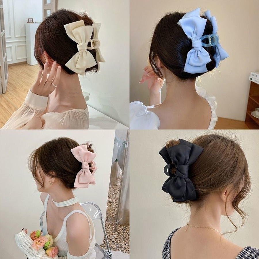 Bow Hair Claws Clip Large Shar - đánh giá và giá Hair Clip Claw Large