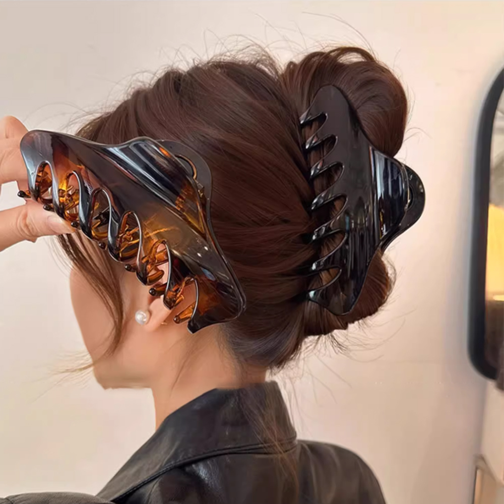 New Retro Korean Acetate Hair  - đánh giá và giá Hair Clip Claw Large