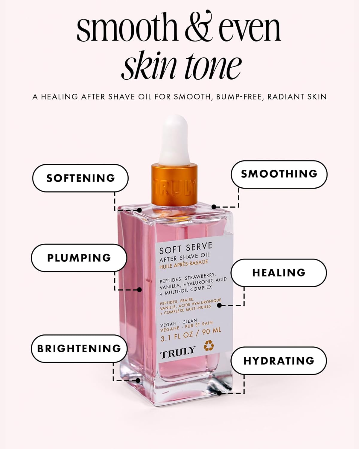Truly Soft Serve After Shave O - đánh giá và giá Hair Care Oil