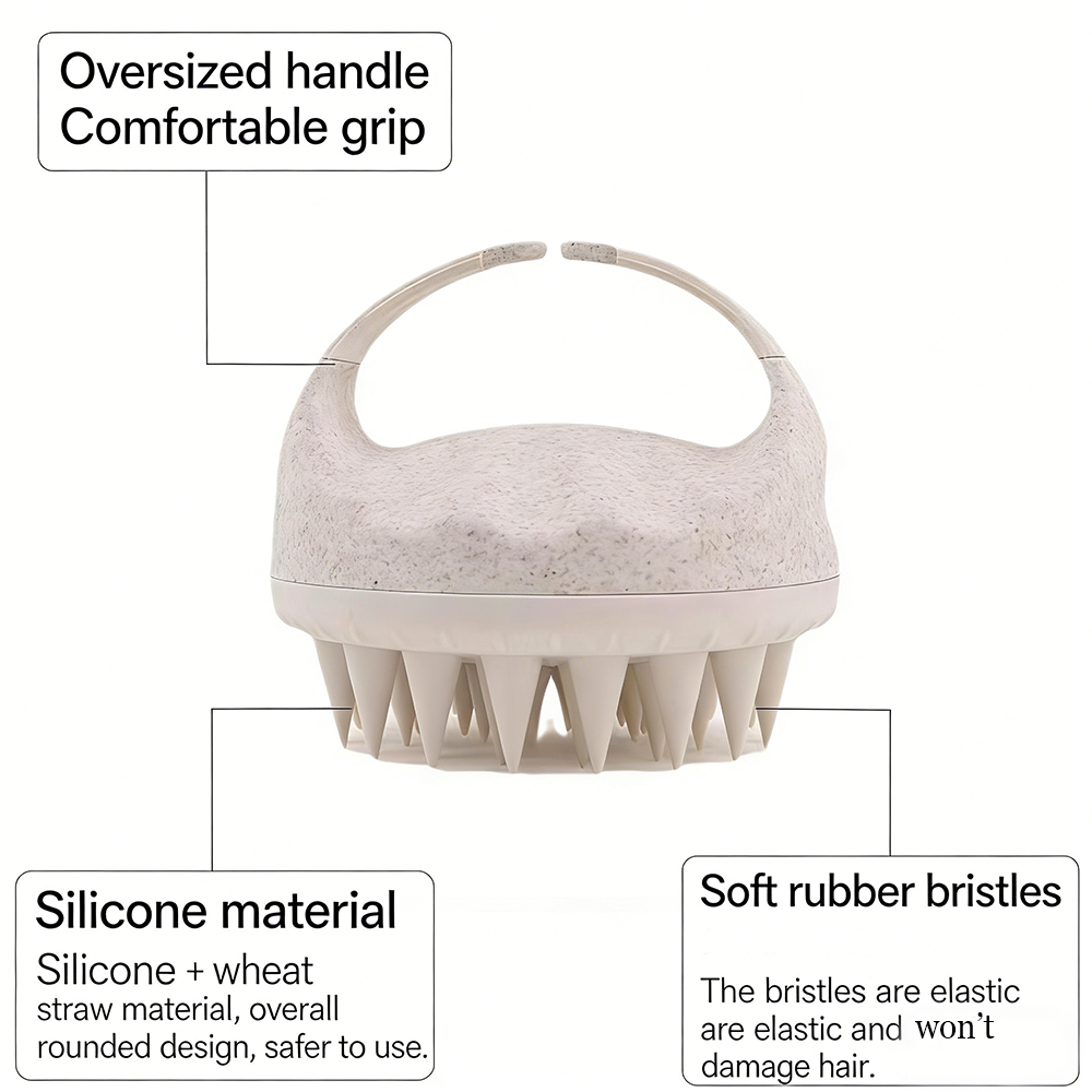 Scalp Massage Brush Scalp Clea - đánh giá và giá Hair Care Dandruff