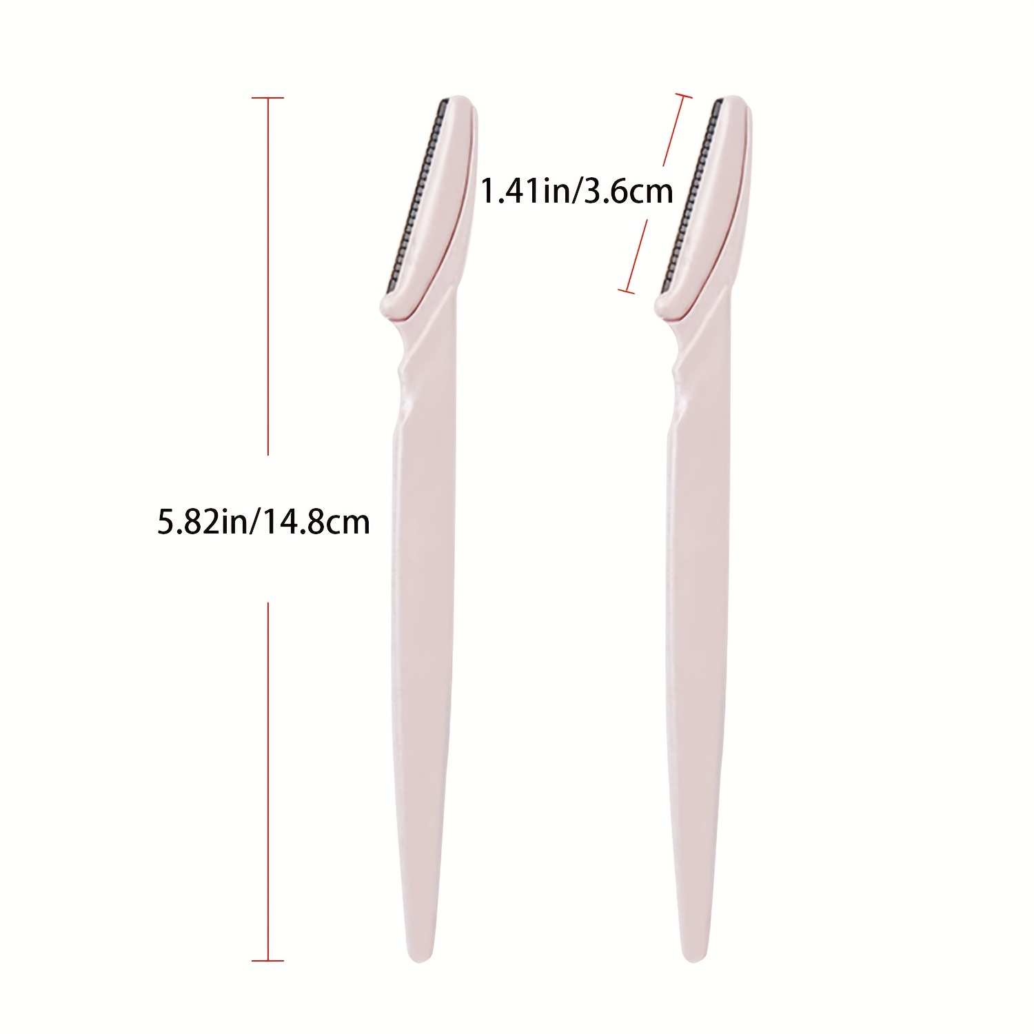 Pink Eyebrow Trimming Razor (L - đánh giá và giá Hair Care Long Hair