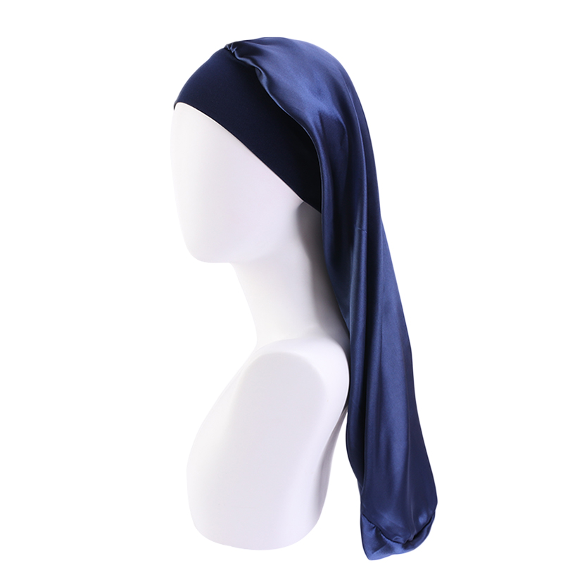 New Long Satin Bonnet Sleep Ca - đánh giá và giá Hair Care Long Hair