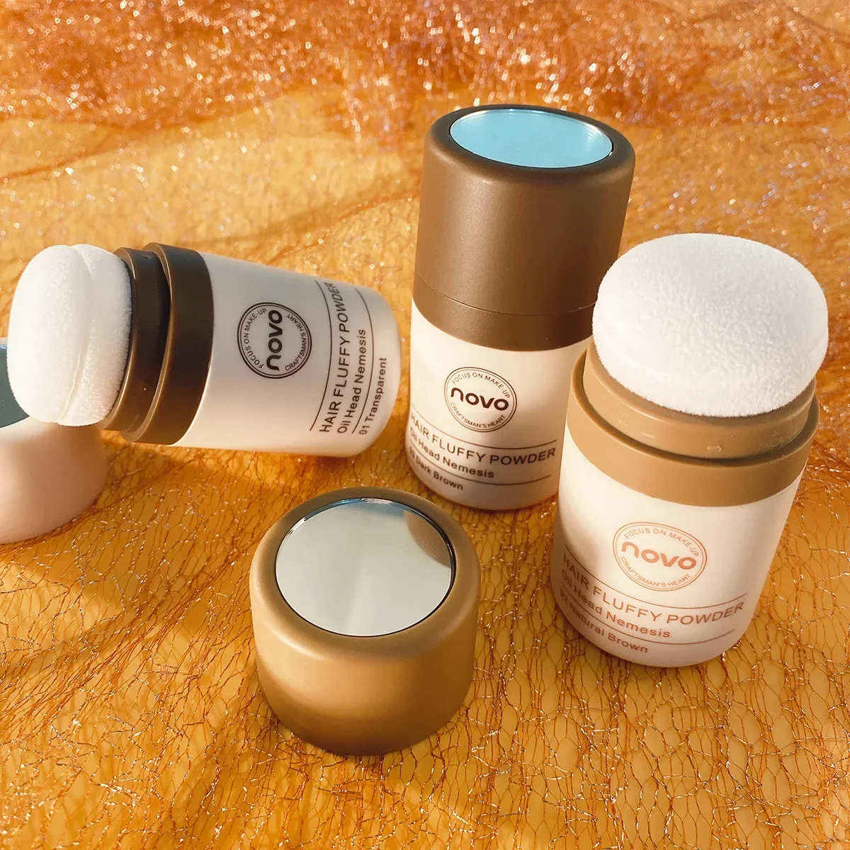 Novo Hair Pluffy Powder - Oil  - đánh giá và giá Hair Care Oil