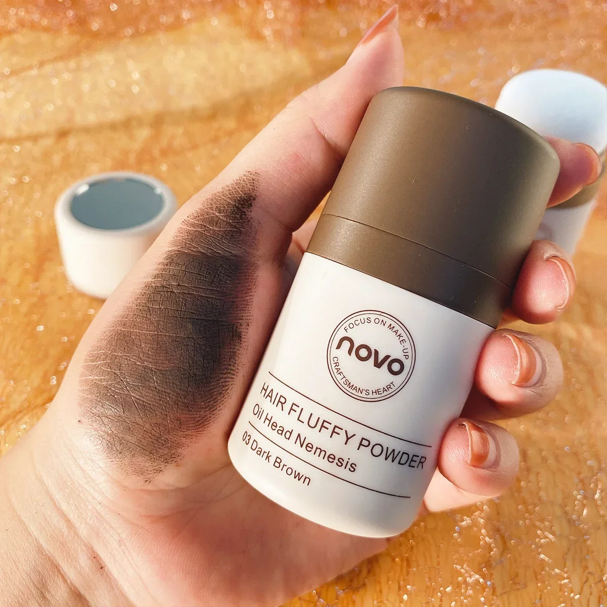 Novo Hair Pluffy Powder - Oil  - đánh giá và giá Hair Care Oil