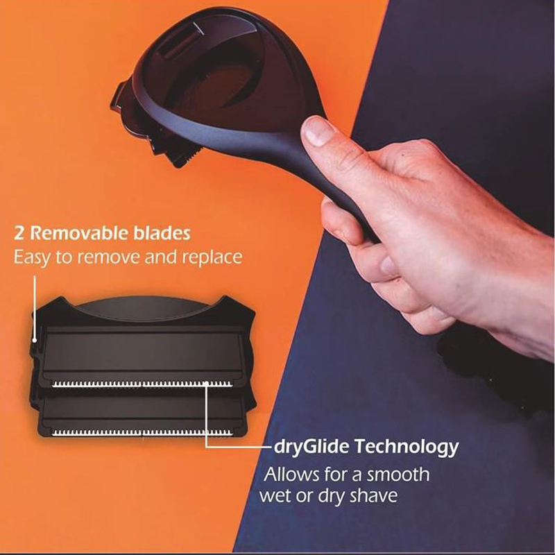 New Men's Painless Back Shaver - đánh giá và giá Hair Care Long Hair
