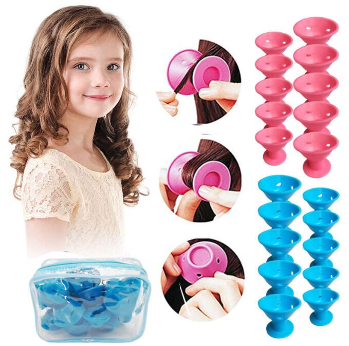 10pcs hair curler  Magic Silic - đánh giá và giá Hair Care For Curly Dry Hair