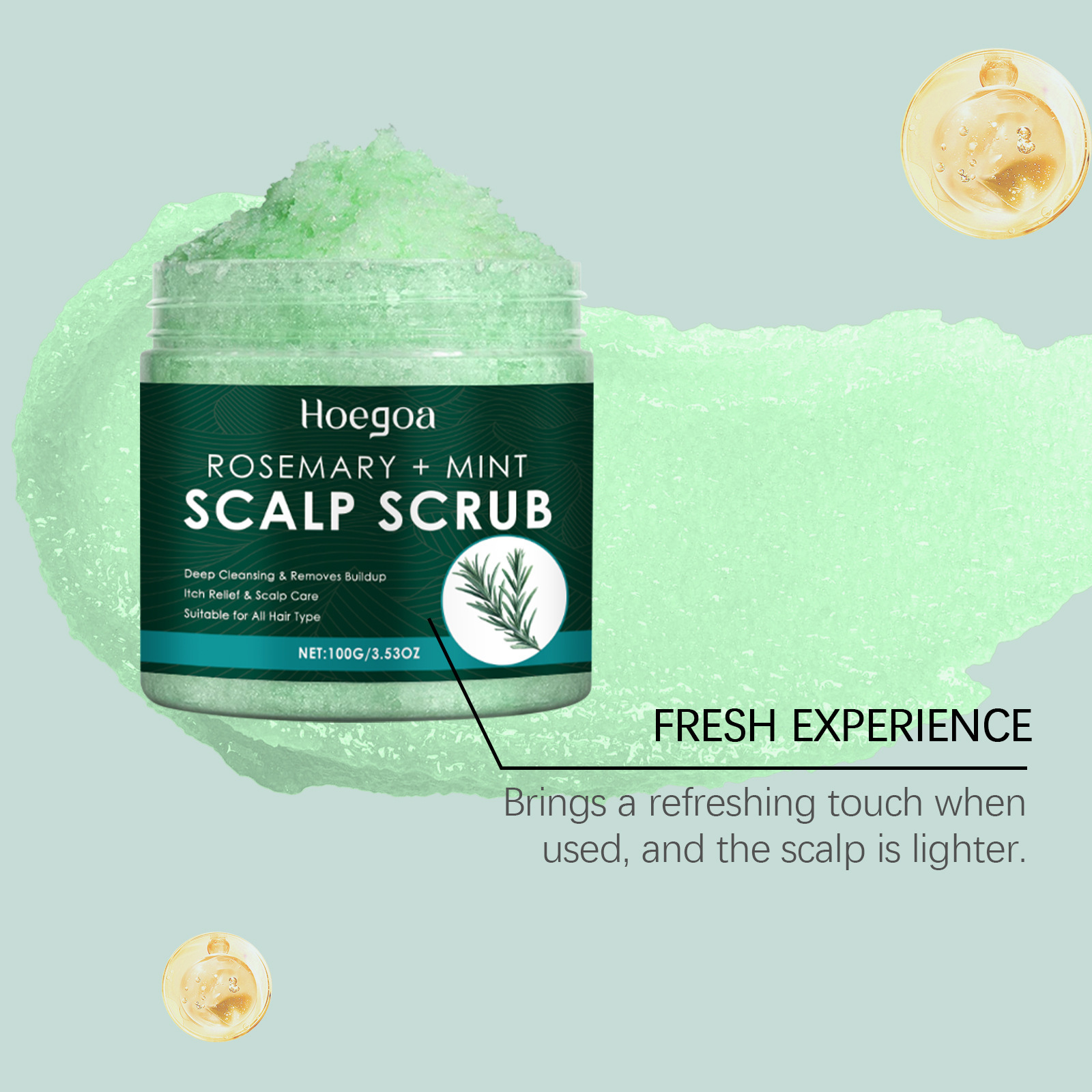 Rosemary Scalp Scrub with Mass - đánh giá và giá Hair Care Dandruff